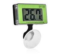 Tnfeeon Long -lived Mini Aquarium -Fishing Tank with a Large Digital Display for EasyToRead -Aquarium Temperature Monitoring, Which Is Suitable for Owners of Fishing
