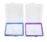 Tnfeeon Magnetic Sewing Pincushion, Strong Magnetic Hold for Secure Needle Storage, Compact Design for Crafters & Quilters, Easy Access On-The-Go Sewing Projects, Fits in Pocket or Kit,