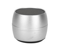 Tnfeeon Mini Bluetooth Speaker IP67 Bluetooth 5.0 Stable Connection Up to 30 Feet Hands-Free Calls with Built-in Mic Long-Lasting USB Rechargeable Battery for Shower Hiking Car Travel Out (Silver)