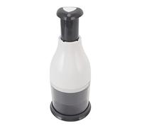 Tnfeeon Mini Chopper PP Manual Stainless Steel Material Easy Mes Disassembly for Onion Nuts, Garlic, Helicopter for Grocery Lovers
