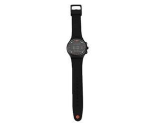 Tnfeeon Muslim Azan Watch with Compass Alarm Prayer Time Stopwatch for Daily Use Black Dial Plastic 9.8in Length