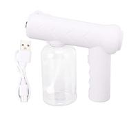 Tnfeeon Nano Blue Light Atomizer Spary Gun, Nano Spray Gun Atomizer Sprayer Bottle Gun Handheld Cordless Fogger Machine After Shave Barber Steam Spray Gun for Home Car 380ml