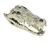 Tnfeeon Ornament of the Skull in Artificial Resin for Fishery Fish Decoration, Provides a Hiding Place for Underwater Inhabitants