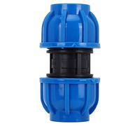 Tnfeeon PE Plastic for PPR PVC Water Pipes, Durable Water Pipe Fittings with -Proof Design for Home Plumbing and Irrigation Systems 32mm Straight Connector, Pipe Fitting