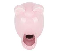 Tnfeeon Pet Ceramics Water Feeder, Cute 250ml Ceramic Water Dispenser for Small Animals Like Guinea Pig and Rabbit