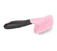 Tnfeeon Pet Hair Comb, Gentle PP Material Grooming Tool with 360 Rotation, Effective for Cats and Dogs with Short or Long Hair (A little pink)