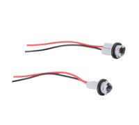 Tnfeeon Pigtail Light Socket Easy Installation Reliable ABS Insulation for T10 T15 194 168 W5W LED Bulbs Compatible with Cars Boats Trucks Trailers Bikes Caravans All Weather Use