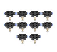 Tnfeeon Pneumatic Speed Controller Air Regulator for Quick Installation with 1/4 Inch Diameter 145 PSI Pressure Handling Smooth Cylinder Speed Adjustment Tool Users in Factory