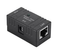 Tnfeeon PoE Injector Connector Combine AP Bridge RJ45 separator: Simplify the Configuration of Home and Desktop Power Supply (Black)