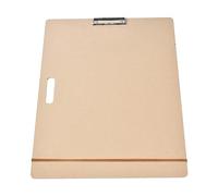 Tnfeeon Portable Drawing Board, Wooden Art Sketch Board with Metal Clamp/Holder for A3 A4 8K Paper, Ideal for Indoor Outdoor Artists