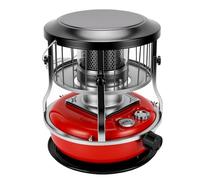 Tnfeeon Portable Kerosene Heater 4.6L Tank 21H Burn Time with Adjustable Stand & Auto Shutoff for Camping Ice Fishing Emergency Power Outages (Red)