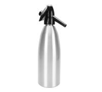 Tnfeeon Portable Soda Siphon, Sparkling Water Maker Aluminum Soda Makers for Home Bar Outdoor Use Making Cocktails, for All Kinds of Gatherings 1L with Portable Seltzer