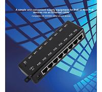 Tnfeeon Power Power PoE Adapter in the Ethernet Injector for Video Surveillance Cameras, Resistant Plastic Material