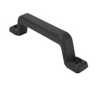 Tnfeeon Premium Carbon Steel RV Door Handle 160mm Hole Spacing Heavy Duty Entry Grab Assist Bar for Trailer Truck Horsebox Secure Grip for Safe Entry Exit to Motorhome Fifth Wheel