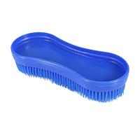Tnfeeon Professional Horse Brush, Effective Grooming Tool Removes Dead Hair Smooth Coat, Soft Silicone Teeth Gentle Skin Comfort, Lightweight 4 Oz Compact Design for Home Stable Use