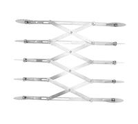 Tnfeeon Revolter Pastry Tailor Roller for Cake Batter, 5 -Wheel Stainless Steel Pizza Cutter, Easy to and Wait, Ideal for The Kitchen at Home.