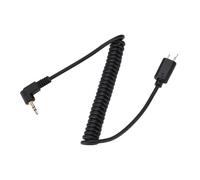 Tnfeeon RM -VPR1 Extractions of Obturation Liberation Cables for A7III A9 / A99 II A7 II A6500, Exquisite Design for a Transparent Connection, for the Owners of Cameras, Material/Black Plastic