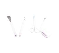 Tnfeeon Sculpture Tools Weeding Kit Includes Scissors Tweezers Portable Compact for Artists Studio Home Use Multipurpose Design Fits Various Craft Projects Lightweight Material