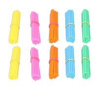 Tnfeeon Set of Plastic Counting Bars for, Colorful Training Tools with Arithmetic, 100 Behavior for Adding and Learning the Substance, Suitable for Family Advice