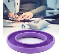 Tnfeeon Sewing Bobbin Holder Portable Gel Storage Case Prevents Tangling for Neat Crafting Lightweight Material Fits Metal Plastic Bobbins 5.3 Inch Diameter Easy Tabletop or Bag Carry (Purple)