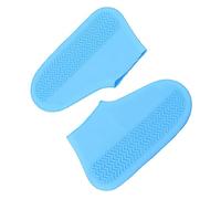 Tnfeeon Silicone Rain Shoe Covers Overshoes for Men Women with Deep Seal Blocking Rain in Puddles and Heavy Downpours Non Slip Tread for Wet Pavement Snowy Sidewalks Traction Lightweight (Small)