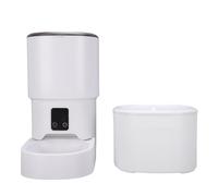 Tnfeeon Smart Cat Feeder with App Control WiFi Pet Food Dispenser and Waterer with Large Capacity Low Noise for Cats Dogs