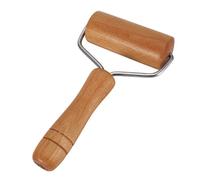 Tnfeeon Smooth Rolling Pin for Perfectly Cooked Crust, Pizza Bake Roller for Fondant and Egg Tart, Baking Essential for Home Cooks (Style 2)