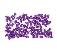 Tnfeeon Soft PVC Cat Nail Covers, Protect Furniture & Floors, Quick Application, Multi-Size Options, 100Pcs in Green & Purple, for Kittens & Cats, Safe & Stylish Protection At Home (XS)