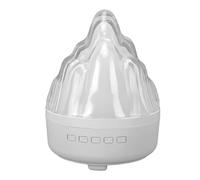 Tnfeeon Speaker, Wireless Streaming with Adjustable Night Light Mountain Design 800mAh Battery 4x4x6 Inch 13.5 Oz for Bedroom Camping Relaxing Evenings
