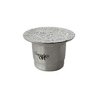 Tnfeeon Stainless Steel Reusable Coffee Pods, Refillable Capsules with Sealing Loop Spoon for Machines Except U Models, Precise Filter Ensures Rich Smooth Brew,