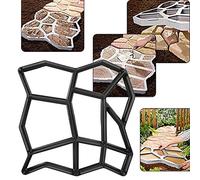 Tnfeeon Stepping Stone Mold Special Design Paving Pavement Mold, Creates Fashionable Garden Stepping Stones, Ideal for Villas and Balconies