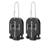 Tnfeeon Stroke Counter Compact Score Tracker for Golfers Outdoor Sports Accurate Stroke Tracking Small 2.0 X 2. Inches Size Easy Carry Keychain Attachment Perfect for On-the-Go