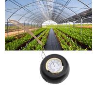 Tnfeeon Thermometer Illuminometer Mechanical Light Meter 2 in 1 Pointer for Greenhouse Gardening Accurate Measurement Tool with Hanging Rope Plant Care Lab Research Lighting