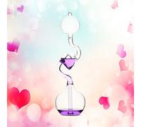 Tnfeeon Thermometer Toys Amazing Hand Boiler Science Toys for Home Decoration, Unique Table Decoration for Science Lovers High Borosilic Glass