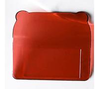 Tnfeeon Toilet Cover Lifter, PS Material Toilet Seat Holder with Sponge Rubber Adjustment, Hands Free Hygienic Lid Lifter, Lightweight Design for Home Hotel Travel Use (Red)