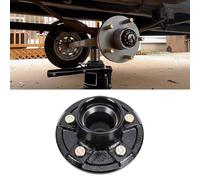 Tnfeeon Trailer Idler Hub Kit, 3500 Lbs Capacity with Brake Drum Assembly Bearings Seals Dust Caps, for 1 1/16in to 3/8in Trailer Axles 5 on 4.5 Inch Circle