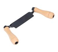 Tnfeeon Tungsten Steel with Wooden Handle, Lightweight Debarking Tool for Woodworkers and Craftsmen Straight Draw Knife, Straight Draw Knife (8in)