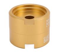 Tnfeeon User-Friendly, Robust Aluminum Watch Movement Holder, Hardware Tools with Versatile Functionality, for Popular Movements (Gold)