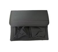 Tnfeeon Walking Aid Armrest Organizer for Elderly Disabled Side Storage Bag with Cup Holders Cellphone Remote Magazine Pocket Hospital Nursing Home (Black)