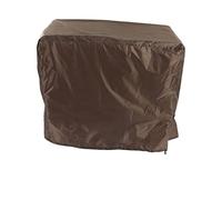 Tnfeeon Waterproofer Cart Cover, Material, Easy to Install, Protects Your Beverage Cooler From Weather Elements, Fits Hand Push Refrigerated Truck (Coffee)