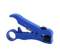 Tnfeeon Wire Stripper Cable Cutter Tool,Coaxial Cable Stripper with Adjustable Blade for RG59 RG6 RG7 RG11 UTP STP Flat Telephone Wire