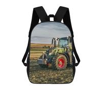 TNFHSOFT Children'S Backpack Tractor School Rucksack 3D School Bag Kids School Backpack School Bags Fashion Backpack With Pocket Book Bags 17inch