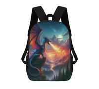 TNFHSOFT Dragon Backpack for Boys,Children Dinosaur School Bag,Causal Travel School Bags for Girls Boys Teenagers Adults, Kids Rucksack,Sports & Outdoor Gifts for Men And Wome
