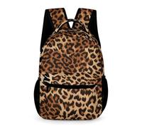 TNFHSOFT Leopard Print Kids Backpack,School Backpack Kids School Bag 3D Printed Large Capacity Backpack for Kids Boys And Girls One Size