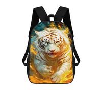 TNFHSOFT Tiger Bookbags 3D Printed Animal School Backpacks Boys Girls Personalized Rucksack School Bag Primary Student Kids Bookbag