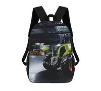 TNFHSOFT Tractor Backpacks Boys Girls Secondary School Bookbags Backpack for Junior Elementary Rucksack 17inch