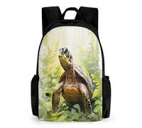 TNFHSOFT Turtle 3D Printed School Bookbags Children's Backpacks School Bag for Boys Girls Elementary And Middle