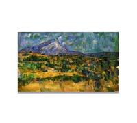 TNGHHSGA Move ForwardPaul Cézanne Fall-Inspired Canvas Print Modern Art Father Gift60x108cm Unframed