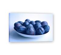 TNGHHSGA Put It In A Small Plate Fresh Fruit & Real-Shot Scenery Canvas Print - Vibrant Wall Art for Kitchen & Living Room Decor 40x60cm Framed