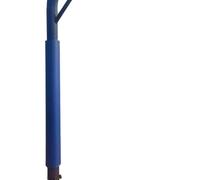 TNGYTY Portable Basketball Hoop Pole Pad - 3ft to 6ft Adjustable Protection for 7x7in Posts, Shock Absorbing(Blue,150cm)